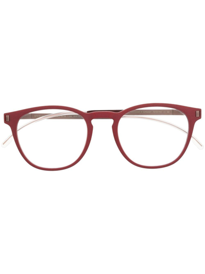 Mykita Guava 圆框眼镜 In Red