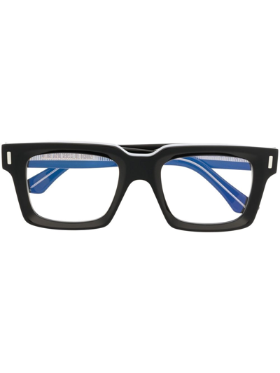 Cutler And Gross Square Frame Glasses In Black
