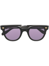 CUTLER AND GROSS SQUARE-FRAME SUNGLASSES