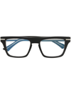 Cutler And Gross Square-frame Glasses In Black