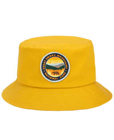 National Parks Foundation Men's Bucket Hat In Smoky Mountain Mustard
