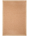 Liora Manne Sahara Texture Border 3'3" X 4'11" Outdoor Area Rug In Terracotta