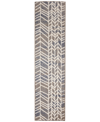 Liora Manne Cove Chevron 1'11" X 7'6" Runner Outdoor Area Rug In Multi