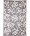 LIORA MANNE COVE CORAL 6'6" X 9'3" OUTDOOR AREA RUG