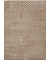 Liora Manne Orly Patchwork Area Rug In Beige