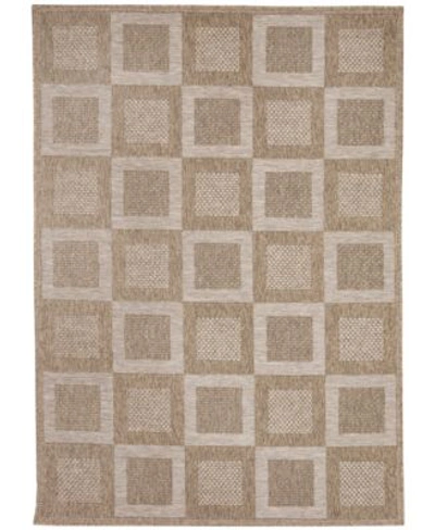 Liora Manne Orly Squares Area Rug In Beige