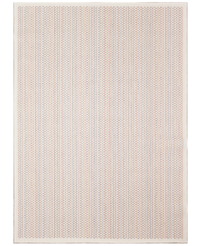 Liora Manne Texture 3'3" X 4'11" Outdoor Area Rug In Ivory