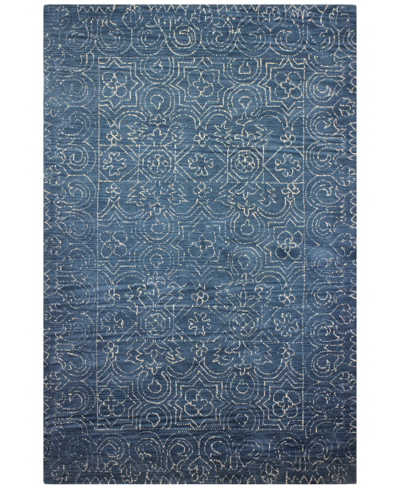 Bb Rugs Nico Nic-133 8'6" X 11'6" Area Rug In Azure