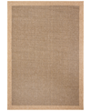 Liora Manne Sahara Texture Border 5'3" X 7'3" Outdoor Area Rug In Beige