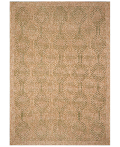 Liora Manne Sahara Links 6'6" X 9'3" Outdoor Area Rug In Green