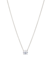 Eliot Danori Rhodium Plated Large Necklace, Created For Macy's In Rhodium Plated