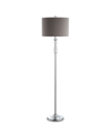 Jonathan Y Layla Led Floor Lamp In Silver