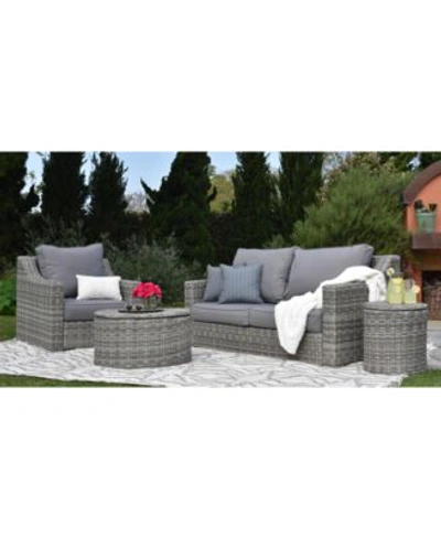 Serta Vallauris Outdoor Collection Quick Ship In Gray