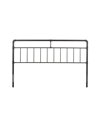 Noble House Aborn Contemporary King Headboard In Flat Black