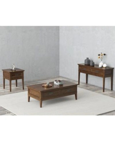 Homelegance Caruth Table Furniture Collection In Brown