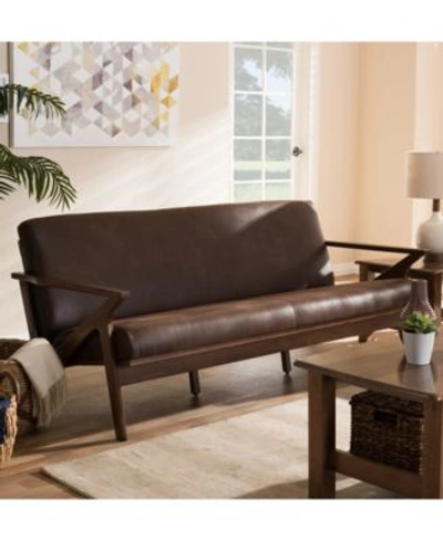 Furniture Wynola Living Room Collection In Dark Brown