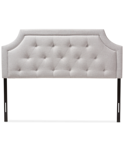 Furniture Carran King Headboard In Light Grey
