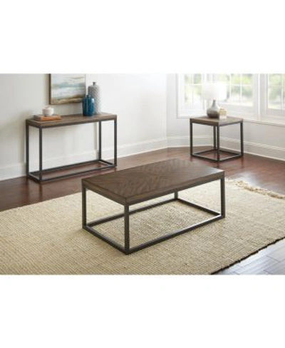 Steve Silver Lacey Table Furniture Collection In Med Brown