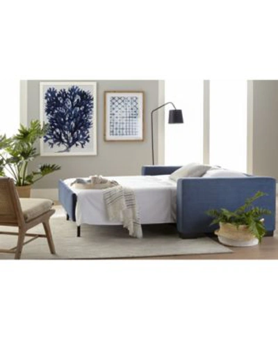 Furniture Alaina Ii Fabric Sleeper Sofa Collection In Denim