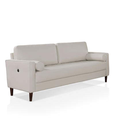 Furniture Of America Tassajara Square Arm Sofa In Off-white
