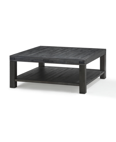 Furniture Meadow 18" Wood Coffee Table In Graphite