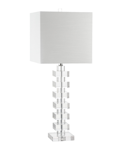 Jonathan Y June Led Table Lamp In Clear