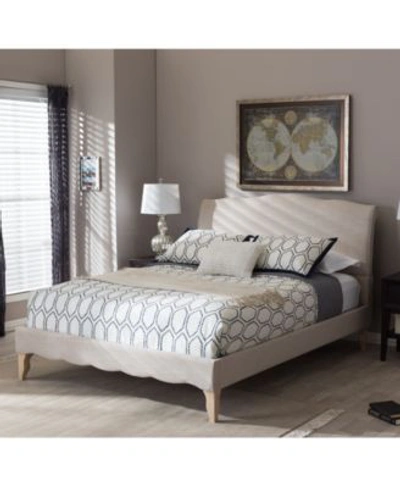 Furniture Kimbell French Classic Platform Beds Quick Ship In Beige