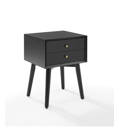 Crosley Landon Night Stand In Black