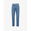 Agolde 90s Pinch Waist Straight-leg High-rise Jeans In Range