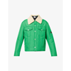 Ambush Logo-embossed Padded Shell Jacket In Amazon