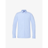 Ralph Lauren Philip Regular-fit Cotton-poplin Shirt In Blue