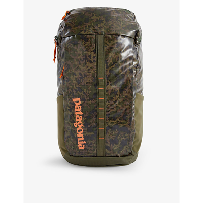 Patagonia Black Hole Recycled-polyester Backpack 25l In Lichen Basin Green