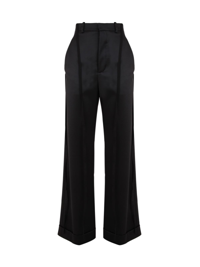 Ann Demeulemeester Belinda Loose Fit Trousers In Black  