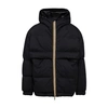K-way Black Down Jacket In Black