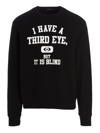Undercover Jun Takahashi Man Sweatshirt Black Size 4 Cotton In White/black
