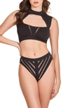 HAUTY SEAMLESS HIGH NECK BRALETTE & PANTIES