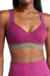 Natori Dynamic Contour Underwire Sports Bra In Jewel/ Vine