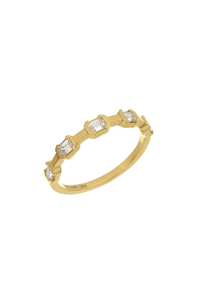 Bony Levy Varda Stackable Diamond Ring In 18k Yellow Gold
