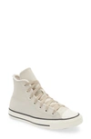 Converse Chuck Taylor All Star High Top Sneaker In Desert Sand/ Egret/ Yellow