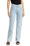Re/done 90s High-rise Loose Straight-leg Jeans In Naf