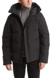 Canada Goose Macmillan Water Repellent 625 Fill Power Down Parka In Black