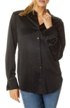 Robert Graham Gabriella Silk Blend Shirt In Black