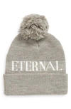 SPIRITUAL GANGSTER ETERNAL OPTIMIST POM BEANIE