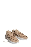 Adidas Originals Ozelia Sneaker In Beige/ Wild Brown/ Gold Met.