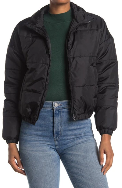 Abound Puffer Jacket In Black