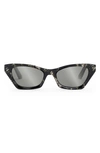 Dior Midnight Cat-eye Tortoiseshell Acetate Optical Glasses In Brown