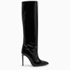 Paris Texas High Black Patent Leather Boot In Black