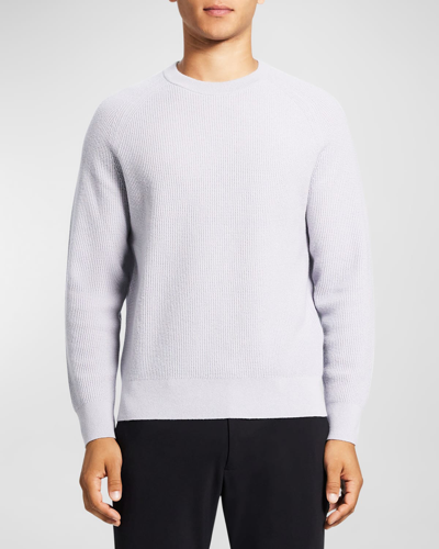 Theory Men's Toby Plush Knit Jumper In Gravity