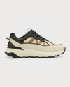 Moncler Men's Lite Runner Low-top Sneakers In White