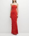 Cult Gaia Anisa Gown In Rouge